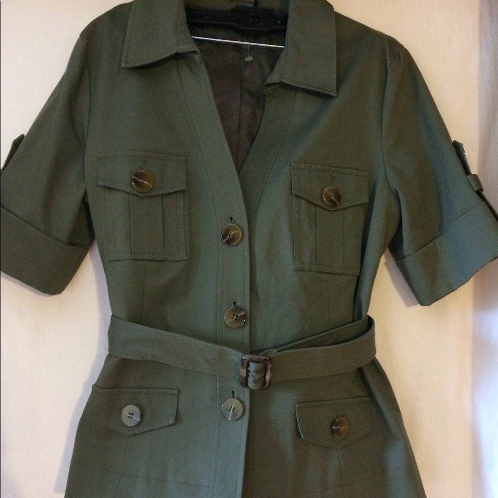 Kenneth Cole Reaction military Blazer